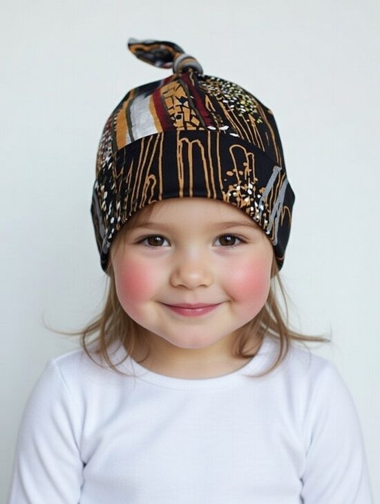 Raiba cepure ar mezglu